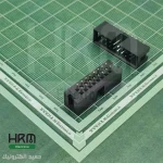 باکس هدر نر صاف 16پین (2.54mm)