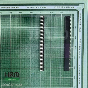پین‌هدر مادگی 40*1 پین رایت انگل (1.27mm)