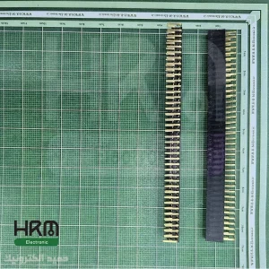 پین‌هدر مادگی 40*2 پین رایت انگل (2.54mm)