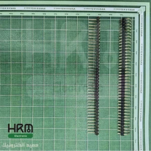 پین‌هدر نری 40*1 پین رایت انگل (2.54mm)