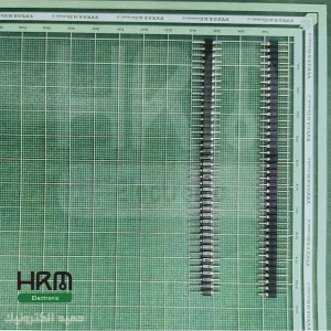 پین‌هدر نری 40*1 پین صاف نظامی (2.54mm)