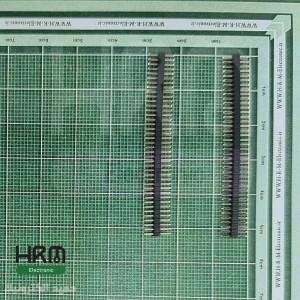 پین‌هدر نری 40*1 پین صاف (1.27mm)