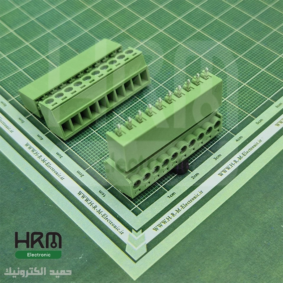 ترمینال فونیکس (PTR) نر صاف و ماده 10 پین (3.5mm)