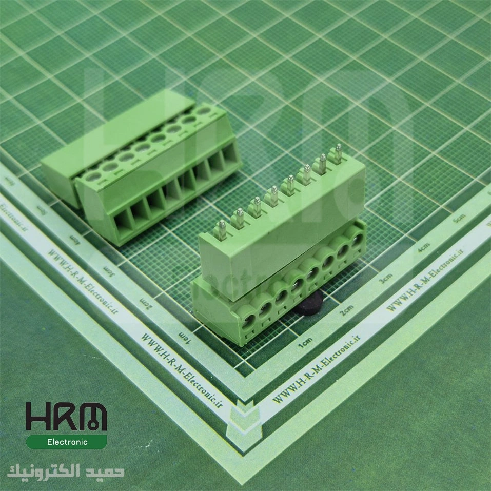 ترمینال فونیکس (PTR) نر صاف و ماده 8 پین (3.5mm)