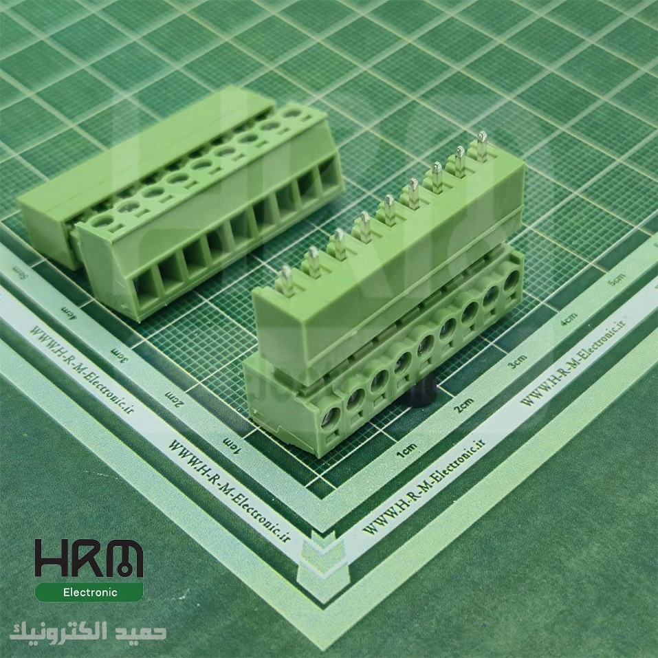 ترمینال فونیکس (PTR) نر صاف و ماده 9 پین (3.81mm)