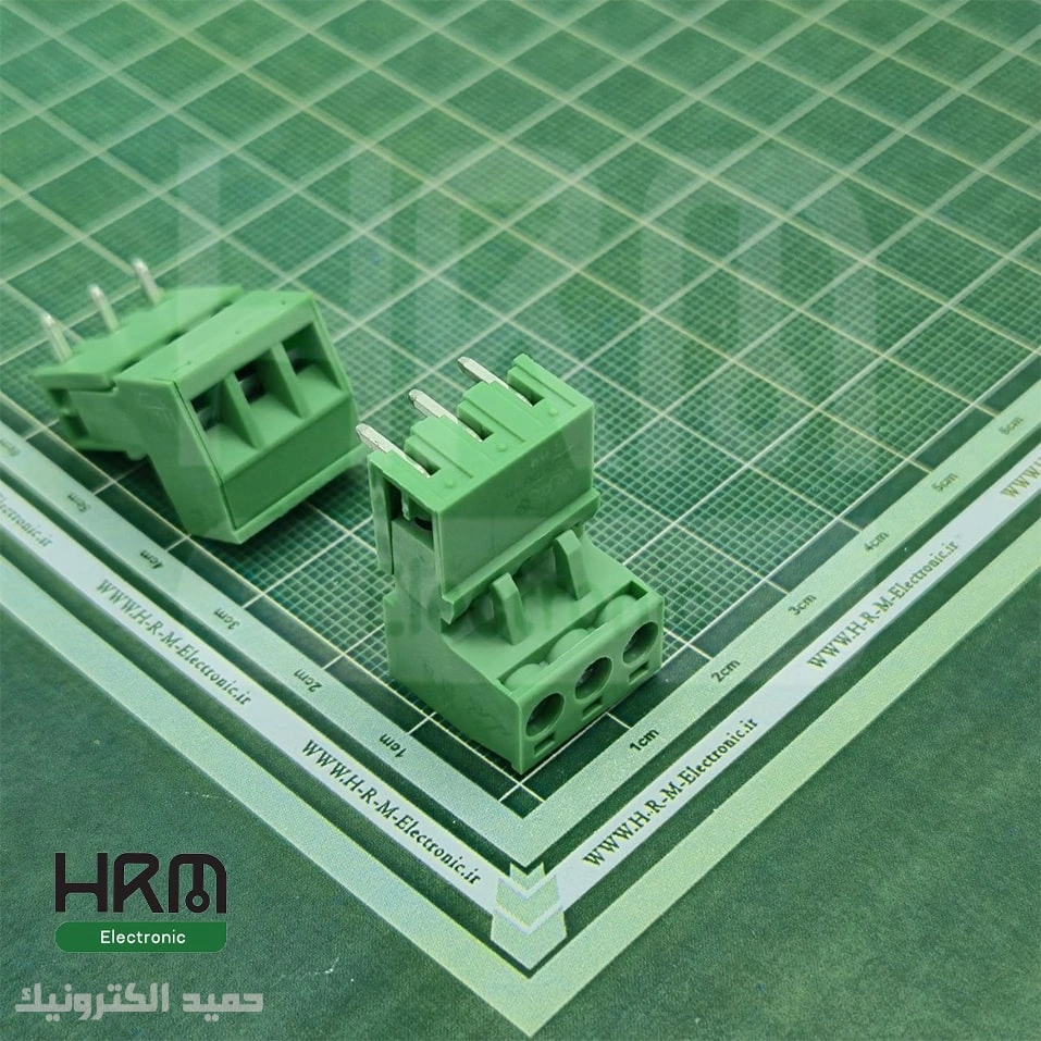 ترمینال فونیکس (PTR) نر رایت و ماده 3 پین (5.08mm)