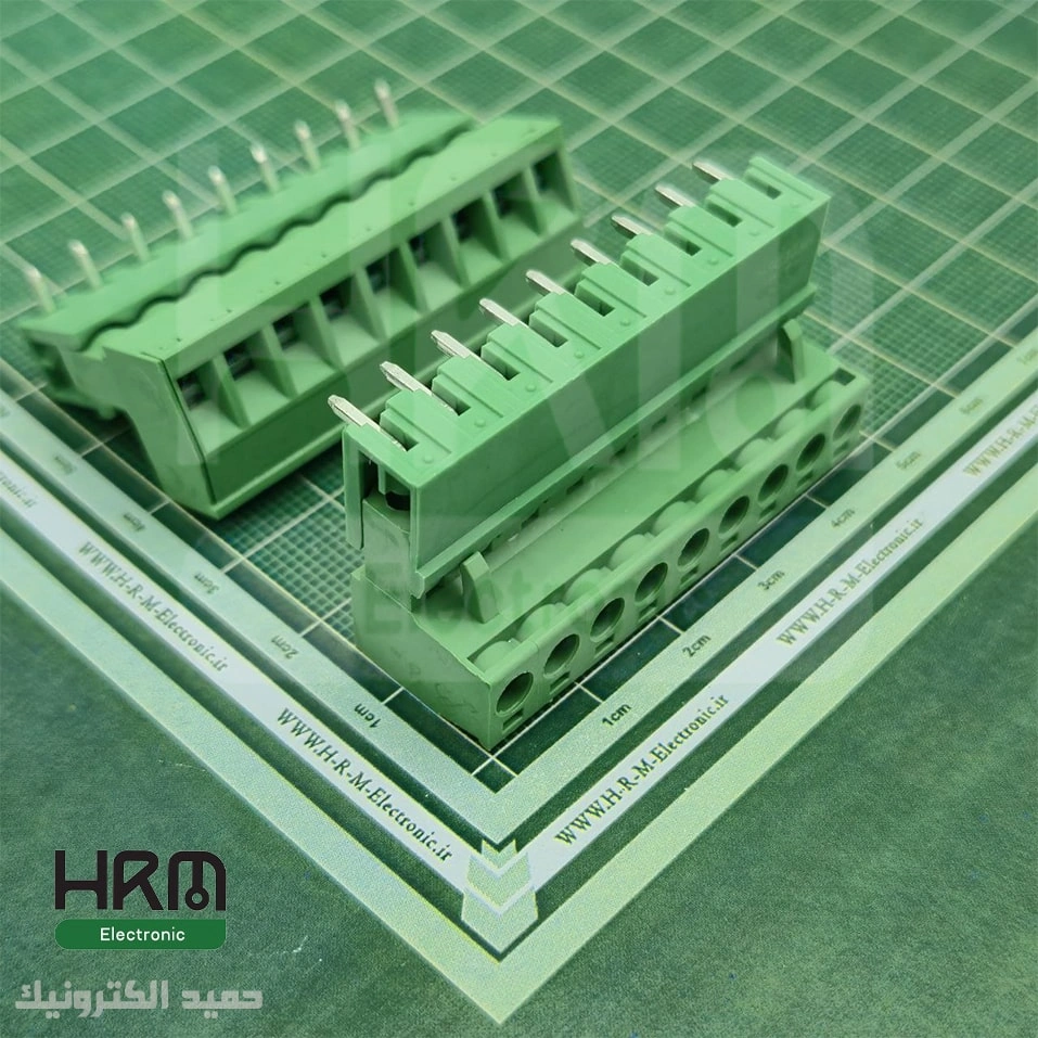 ترمینال فونیکس (PTR) نر رایت و ماده 9 پین (5.08mm)