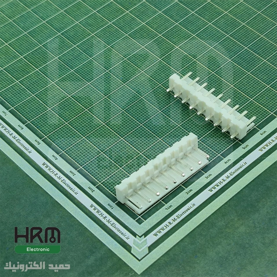 کانکتور پاور قفلدار VH نری 9 پین صاف (3.96mm)