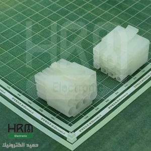 کانکتور L6. 2 مادگی 12 پین (4*3) 6.2mm