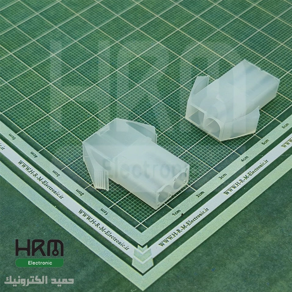 کانکتورL6. 2 نر بین راهی 2 پین (2*1) 6.2mm