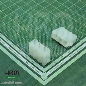 کانکتور (L6. 3) CF نری صاف 3 پین (3*1) 6.35mm