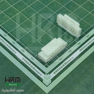 کانکتور مینیاتوری قفلدار HY مادگی 10 پین تک ردیفِ (2mm)