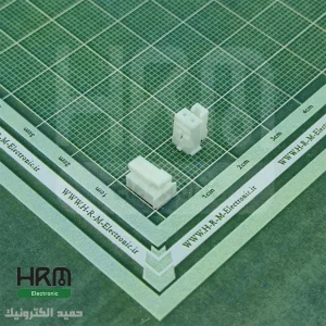 کانکتور مینیاتوری قفلدار HY مادگی 2 پین تک ردیفِ (2mm)