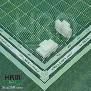 کانکتور مینیاتوری قفلدار HY مادگی 6 پین تک ردیفِ (2mm)