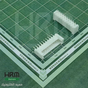 کانکتور مینیاتوری قفلدار HY نری 10 پین صاف تک ردیفِ (2mm)