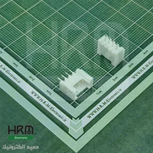 کانکتور مینیاتوری قفلدار HY نری 4 پین صاف تک ردیفِ (2mm)