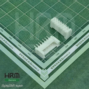 کانکتور مینیاتوری قفلدار HY نری 7 پین صاف تک ردیفِ (2mm)