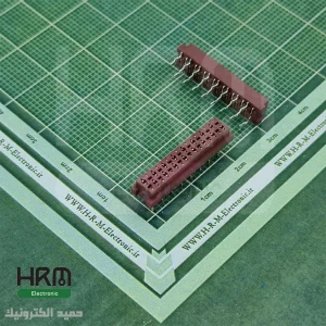 کانکتور micro match (دیل سوکت) ماده صاف 16پین (2.54mm)