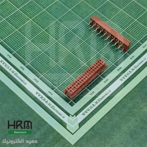 کانکتور micro match (دیل سوکت) ماده صاف 18پین (2.54mm)