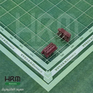 کانکتور micro match (دیل سوکت) ماده صاف 6پین (2.54mm)