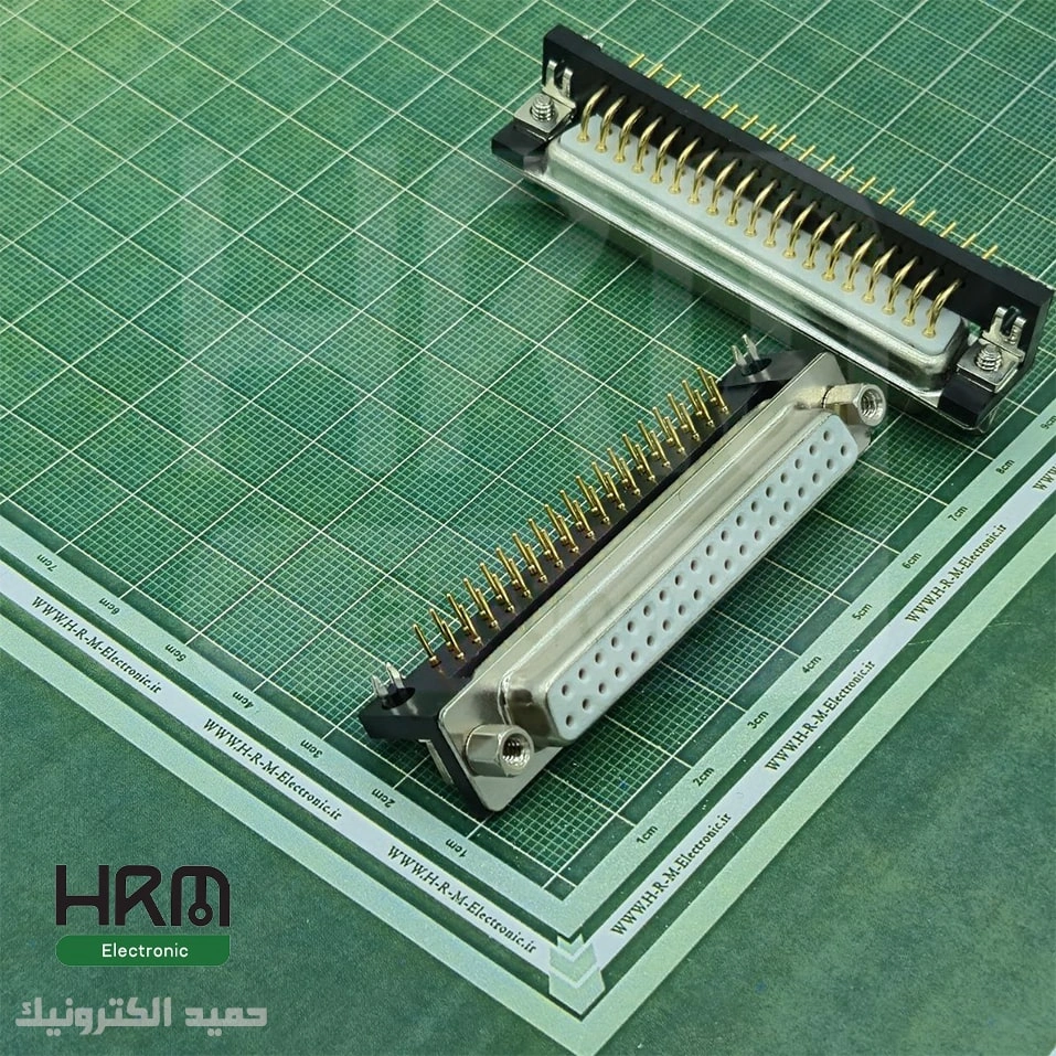 دی کانکتور روبردی صنعتی رایت‌انگل مادگی 37پین