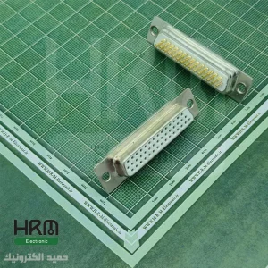 دی کانکتور صنعتی سرکابلی DB مادگی 44پین 3ردیفِ