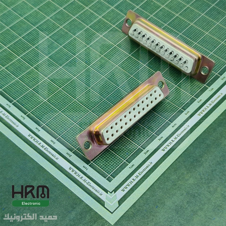 دی کانکتور سرکابلی DB مادگی 25 پین (Taiwan)