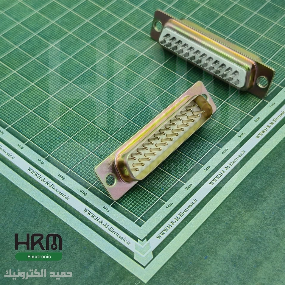 دی کانکتور سرکابلی DB مادگی 25 پین (Taiwan)