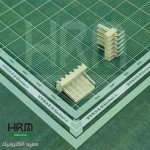 کانکتور مخابراتی 2510 نری 6 پین رایت (2.54mm)