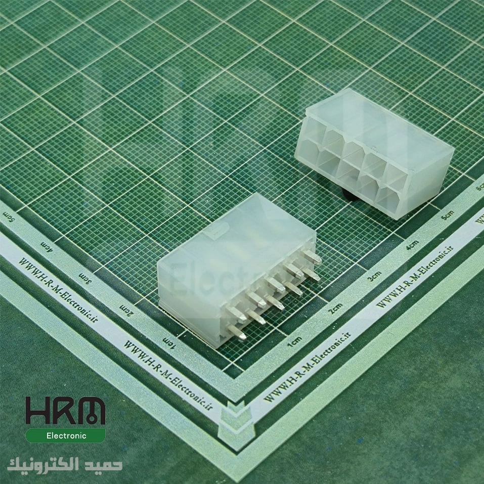 کانکتور مولکسی 10 پین نر صاف ATX (2*5)