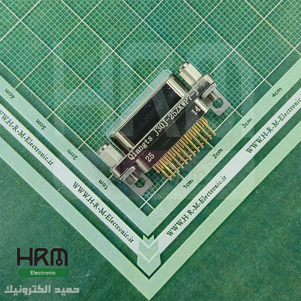کانکتور J30J-25ZKWP7-J مادگی 25پین برند QIANGTS