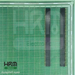 پین‌هدر مادگی 40*1 پین رایت انگل (2.54mm)