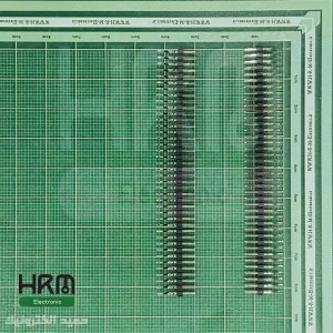 پین‌هدر نری 40*2 پین SMD-RA اتصال‌سطحی رایت‌انگل (2mm)