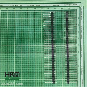 پین‌هدر نری 40*1 پین صاف 17 میلی‌متر (2.54mm)
