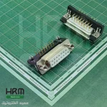 دی کانکتور روبردی صنعتی رایت‌انگل مادگی 15پین