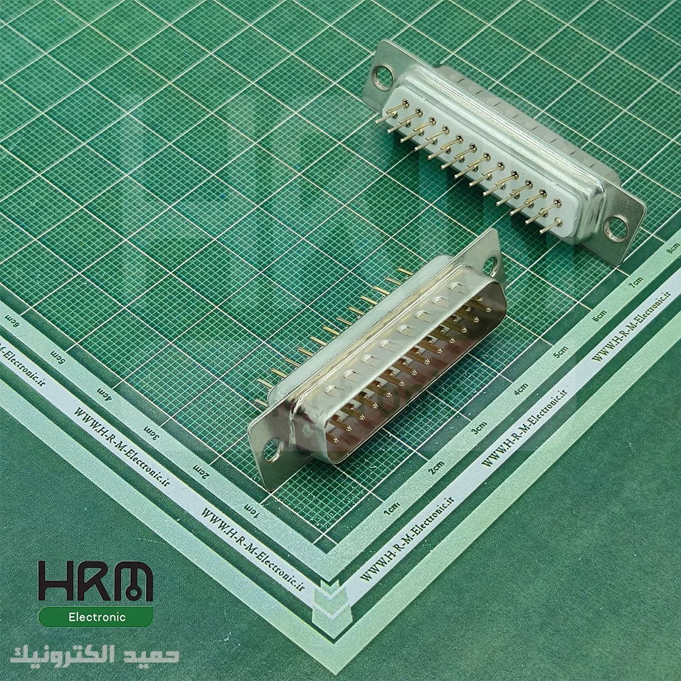 دی کانکتور روبردی صاف نری 25 پین
